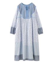 FLORAL PATCHWORK DRESS
