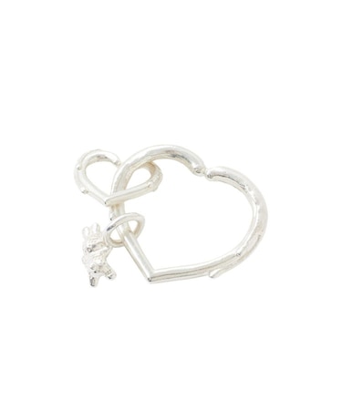 MILKFED. x LANIE MELTY HEART CHAIN RING