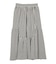 GINGHAM TIERED  SKIRT