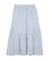 GINGHAM TIERED  SKIRT