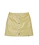FAUX LEATHER HEART POCKET SKIRT
