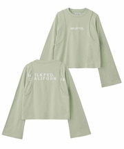 STENCIL LOGO PANELED L/S TOP