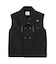 DEFORMED COLLAR DUCK VEST