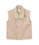 DEFORMED COLLAR DUCK VEST