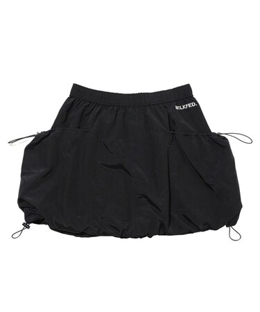 DRAWSTRING MINI SKIRT