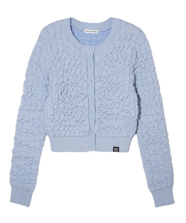 JACQUARD KNIT CARDIGAN