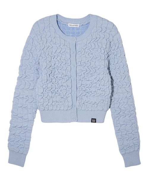 JACQUARD KNIT CARDIGAN