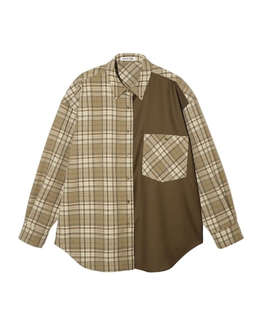 BLOCK PLAID SHIRTS