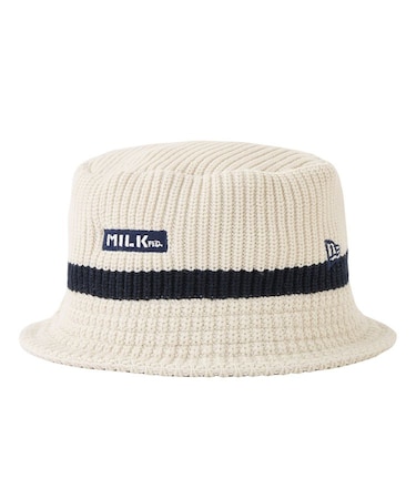 MILKFED. x NEWERA BAR KNIT HAT