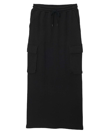 SWEAT CARGO SKIRT