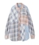 PLAID PATCHWORK SHIRT
