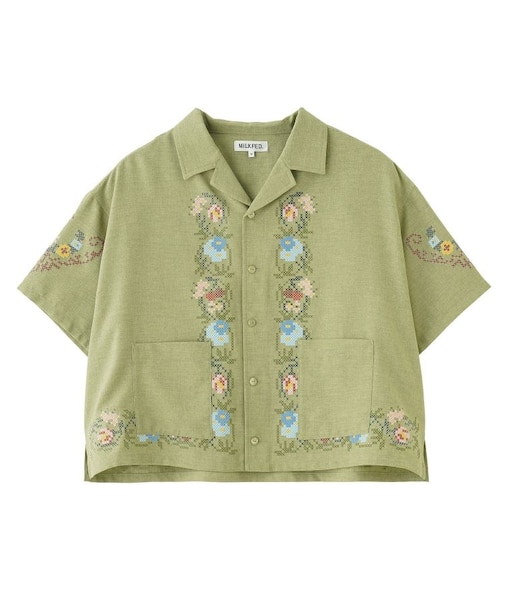 CROSS STITCH STYLE SHIRT