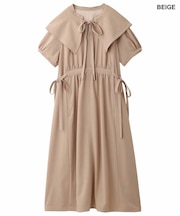 DETACHABLE COLLAR DRESS
