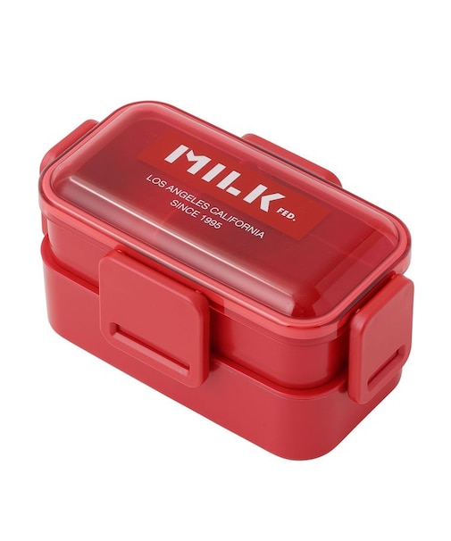 LOGO TOW TIERED LUNCH BOX RED