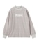 STRIPED FLOWER WAFFLE L/S TOP