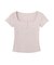 HENLEY NECK S/S TOP