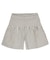 STRIPED GATHERED SHORTS