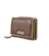 LOGO TRIFOLD LEATHER WALLET