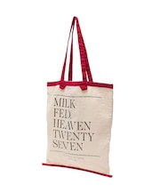 PIPING LOGO TOTE BAG