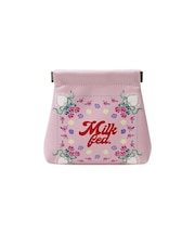 FLOWER PATTERN SPRING POUCH