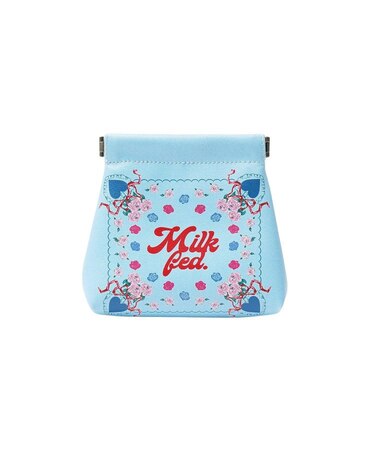 FLOWER PATTERN SPRING POUCH
