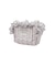 STRIPED FLOWER QUILTED POUCH
