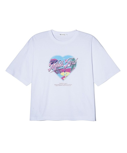 HEART VACATION WIDE S/S TEE