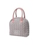 STRIPED FLOWER QUILTED BAG