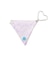 CHERRIES PRINT PVC TRIANGULAR CASE