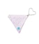 CHERRIES PRINT PVC TRIANGULAR CASE