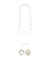 BEADS AND HEART CHARMS NECKLACE