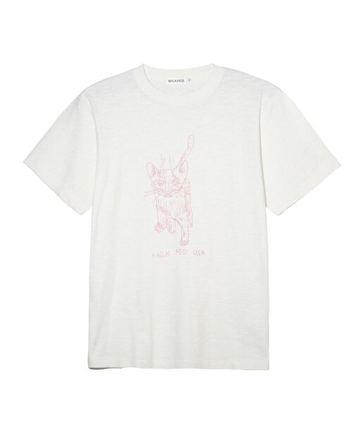 CAT SLAB S/S TEE