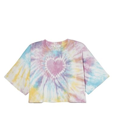 TIE DYE WIDE S/S TOP