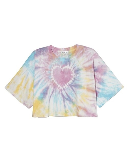 TIE DYE WIDE S/S TOP
