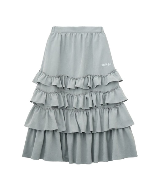 SOLID DIRNDL SKIRT