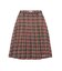 PLEATED PLAID SKIRT
