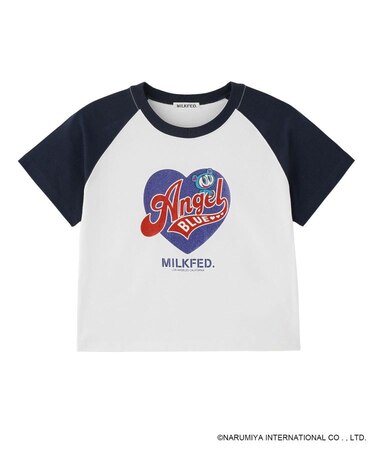 MILKFED. x ANGEL BLUE COMPACT B/B TEE