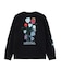 FLOWER PRINT WIDE L/S TEE