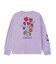 FLOWER PRINT WIDE L/S TEE