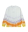 TIE DYED JAGGED PATTERN L/S TEE