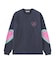 TIE DYED HEARTS L/S TEE