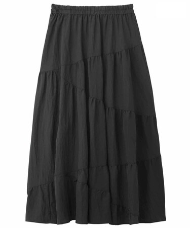GATHERED SALOPETTE SKIRT