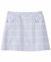 PLAID MINI SKIRT