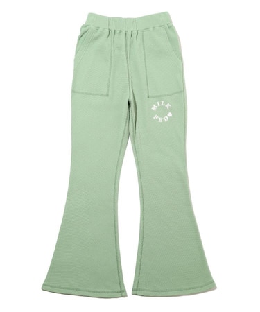 WAFFLE FLARE PANTS