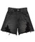 DISTRESSED DENIM SHORTS