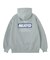 SLANT LOGO ZIP UP HOODIE