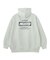 SLANT LOGO ZIP UP HOODIE