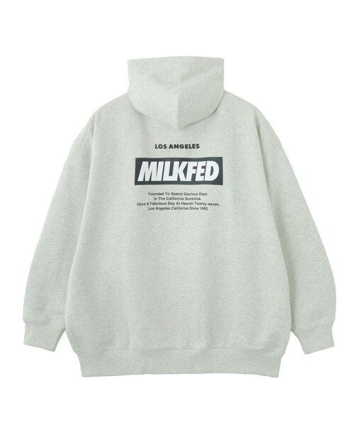 SLANT LOGO ZIP UP HOODIE