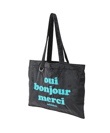 LOGO FLUFFY BAG