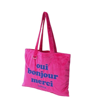 LOGO FLUFFY BAG